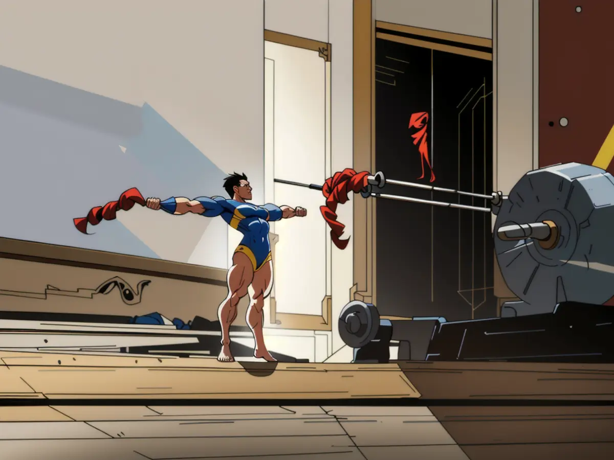 Money accumulation symbolized by a currency roll, accompanied by the label "DIVIDENDS".