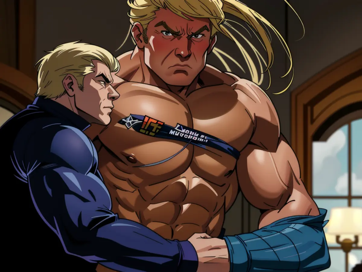 Trump engaged with journalists' inquiries at his Mar-a-Lago retreat.