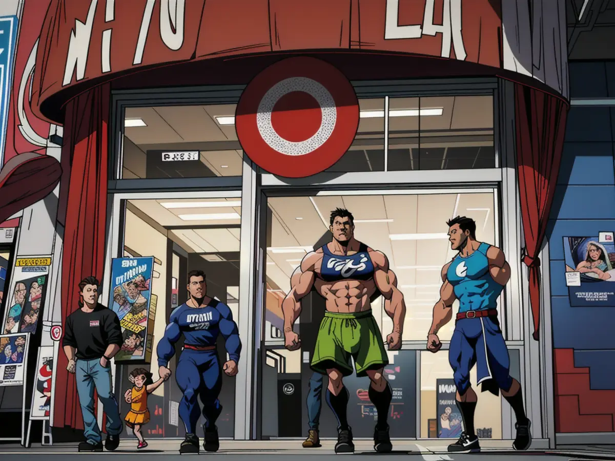 Shoppers stroll by a Target store in New York on March 6th. Pedestrians pass by a Target store in New York on March 6.