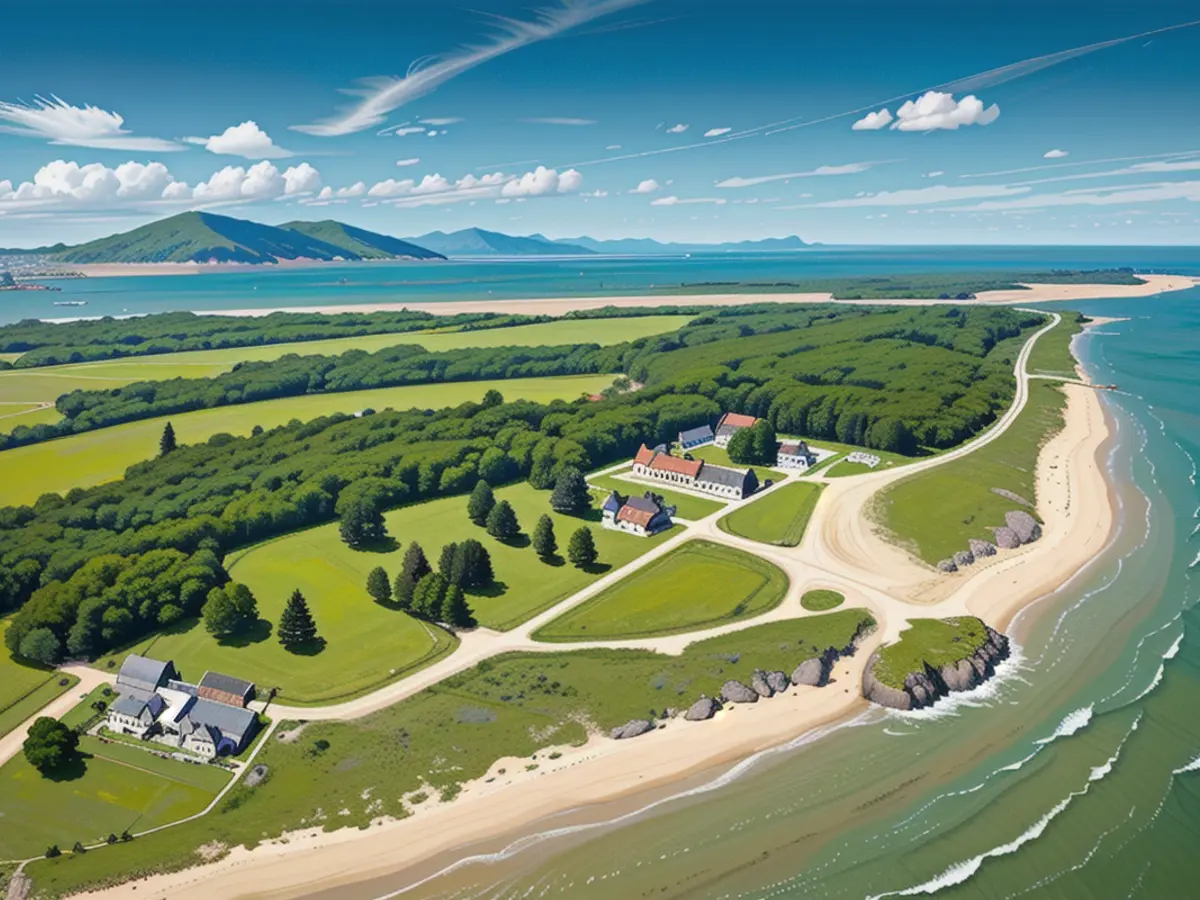 Horror movie filming location featuring a Famed location in southeastern England, the Isle of Wight found in the Blackwater Estuary, recognized for its appeal to renowned musicians and filmmakers, is being offered for sale.