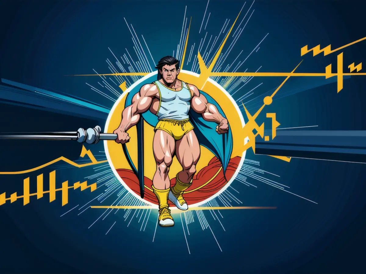 Bitcoin's dominance climbs to 64.89%, surging from approximately 57.9% at the year's commencement, as its value creeps towards the $100,000 mark.