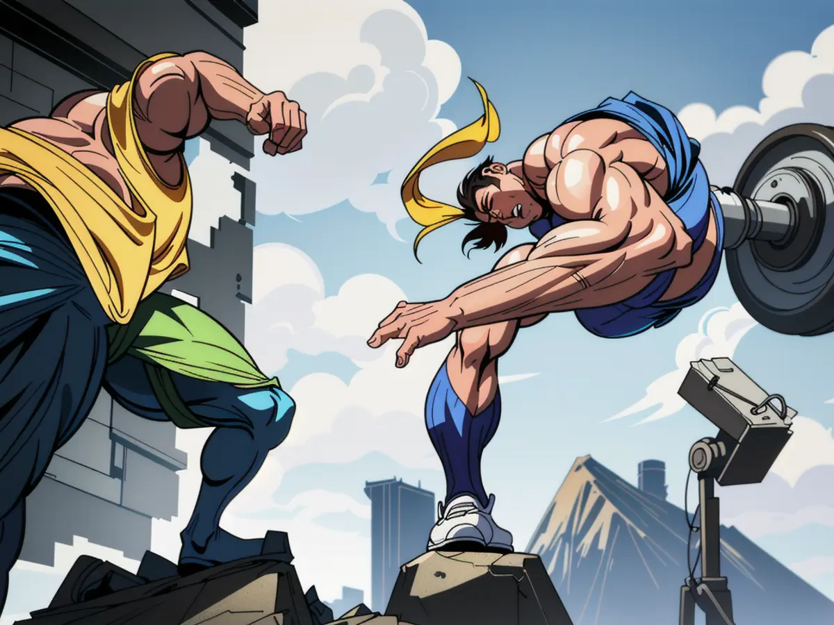 Image depicting second visual representation